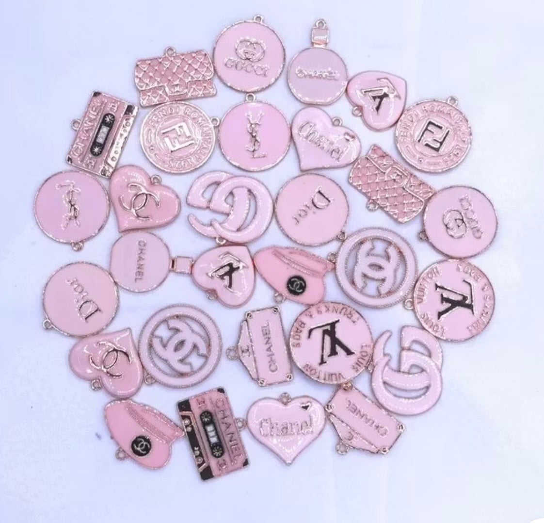 Rose Gold Lux Charms