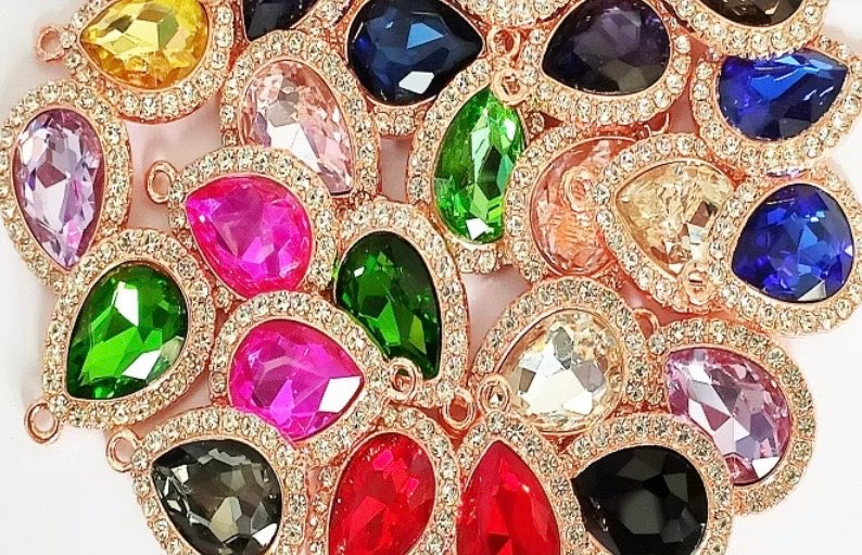 Teardrop Charms